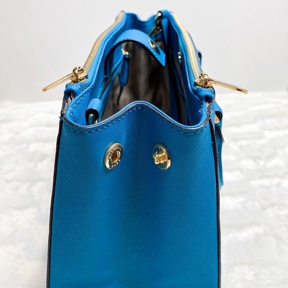 Michael Kors Authentic Kellen Leather Satchel EUC - Picture 7 of 8